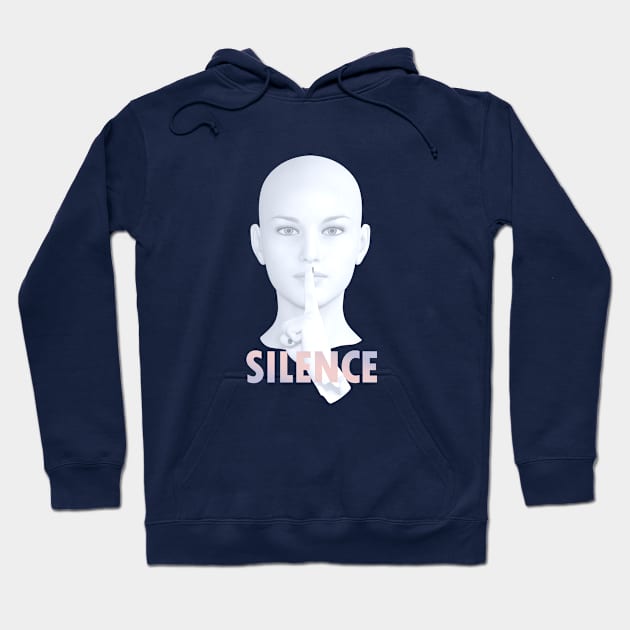 Silence Hoodie by obviouswarrior